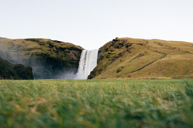 Private South Coast tour in Iceland - Solheimajokull, a glacier viewed from the edge