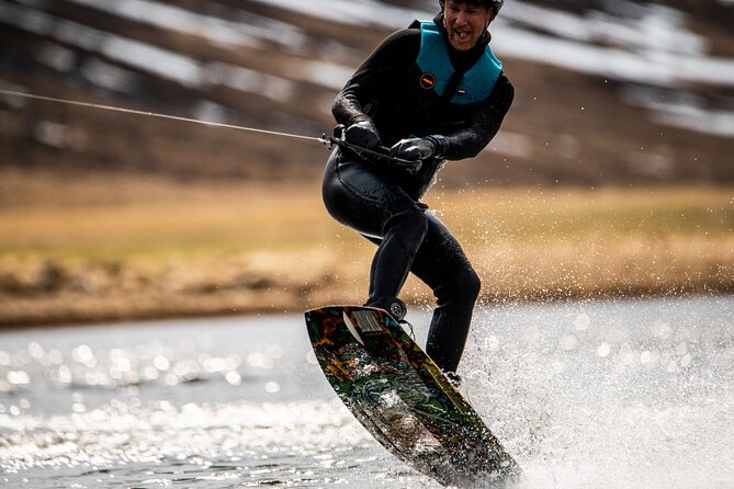 Private wakeboarding or waterskiing trip in Westfjords - What the four-hour schedule means for your day