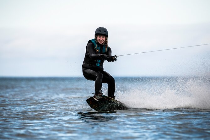 Private wakeboarding or waterskiing trip in Westfjords - Learning the basics before you ride