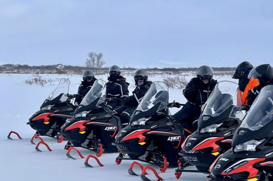 Reykjahlid: Snowmobile Adventure by Lake Mývatn - The 30-minute safety lesson