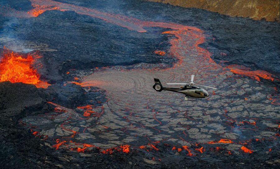 Reykjanes: Fagradalsfjall Eruption Helicopter Tour - What the 35-Minute Route Gives You