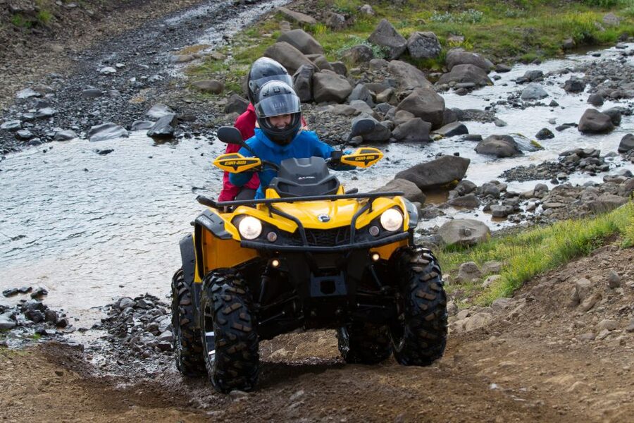 Reykjavik: ATV & Rafting Tour - From Reykjavik pickup to the ATV basecamp