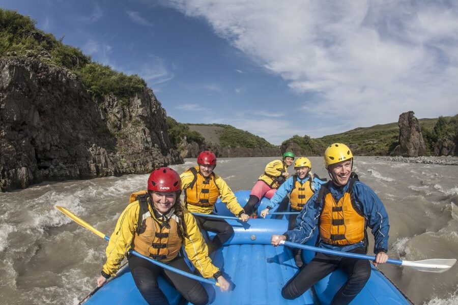Reykjavik: ATV & Rafting Tour - Rafting through Brúarhlöð Canyon