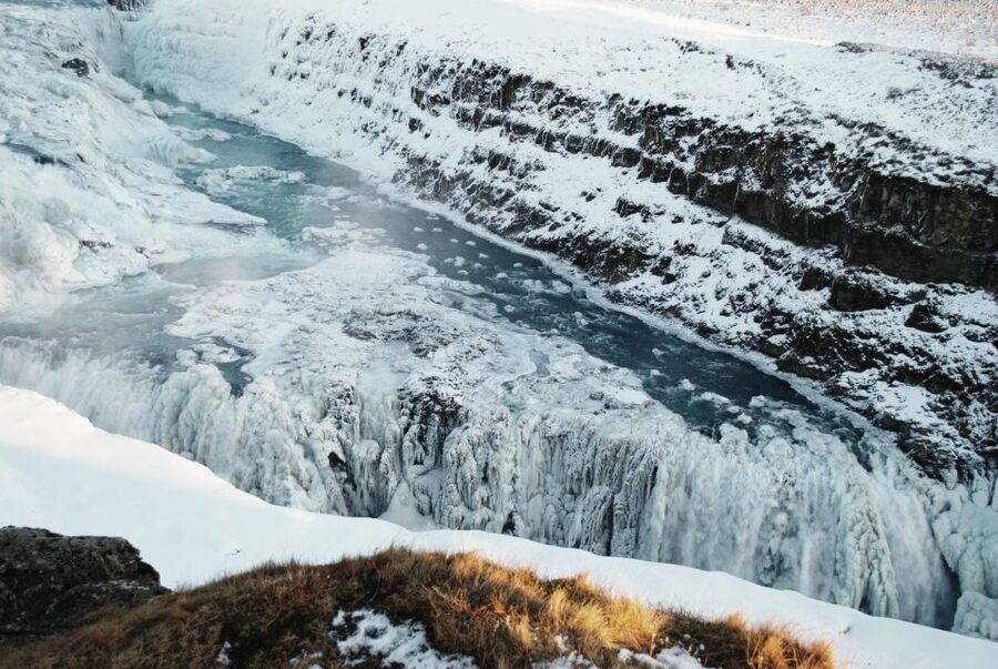 Reykjavík: Golden Circle Afternoon Tour - Gullfoss, the Golden Falls, in a short but powerful stop