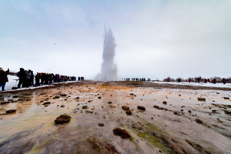 Reykjavík: Golden Circle Afternoon Tour - Kerid Crater, the volcanic eye at day’s end