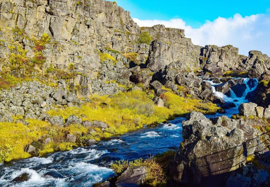 Reykjavík: Golden Circle and Silfra Snorkeling Combo Tour - Gullfoss, the Golden Circle’s big spectacle