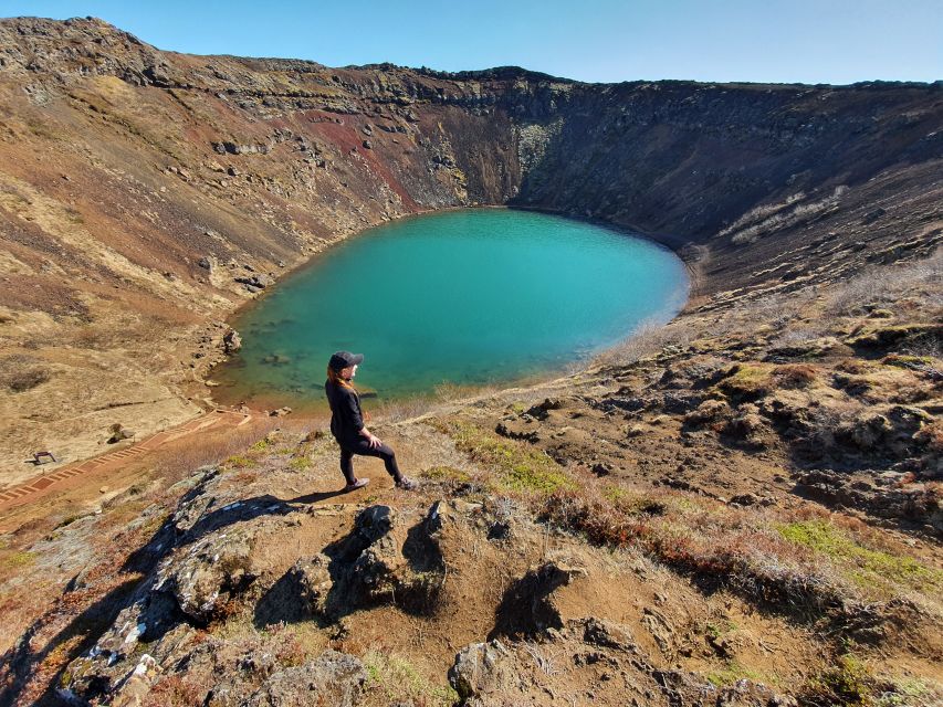 Reykjavik: Golden Circle, Kerid Crater and Sky Lagoon Tour - Gullfoss, the two-tier waterfall