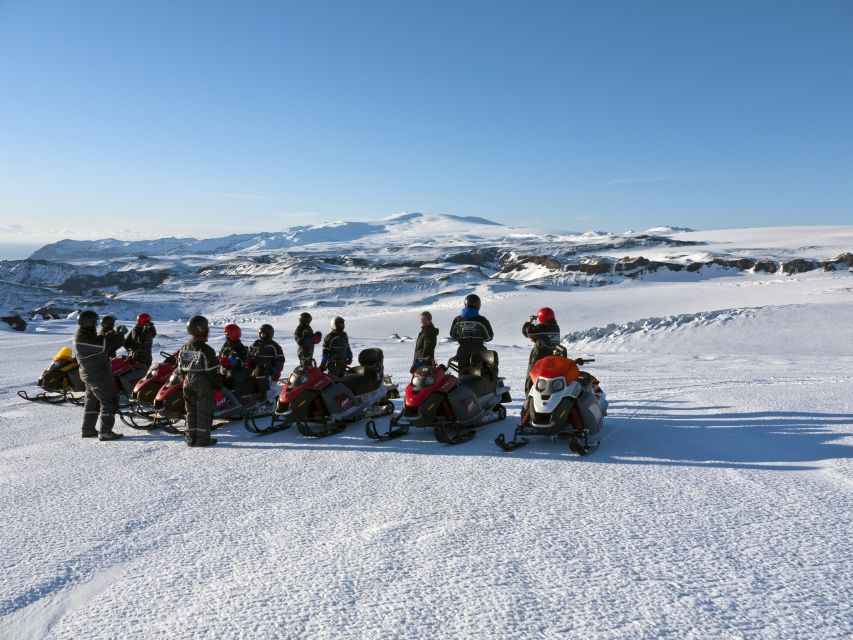 Reykjavik: Iceland South Coast & Glacier Snowmobile Tour - What sharing one snowmobile means