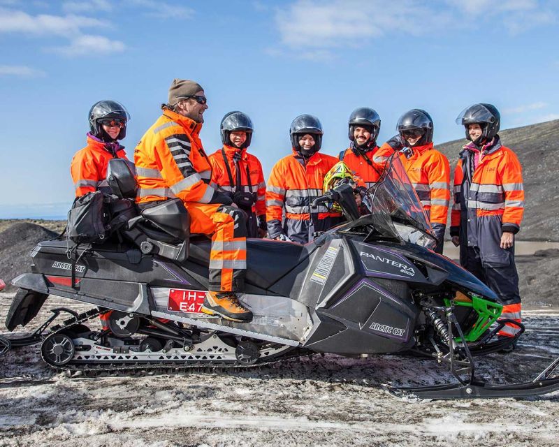 Reykjavik: Iceland South Coast & Glacier Snowmobile Tour - Lunch at the Adventure Ground