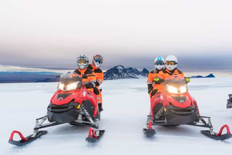 Reykjavík: Langjökull Glacier Snowmobile Tour with Ice Cave - Key points at a glance