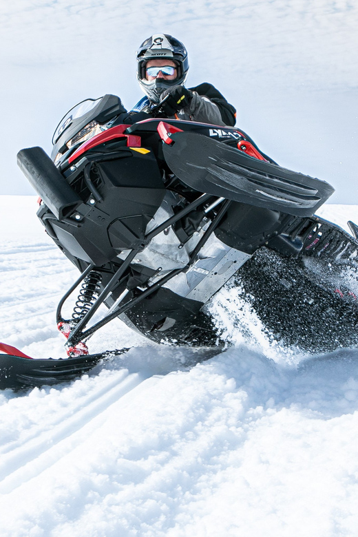 Reykjavík: Langjökull Glacier Snowmobile Tour with Ice Cave - Getting geared up for the cold