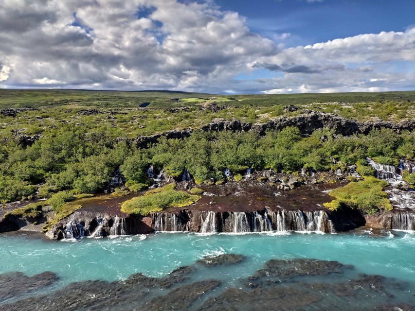 Reykjavik: Lava Cave, Hot Springs, and Waterfalls Tour - Hraunfossar and Barnafoss: the most rewarding outdoor stop