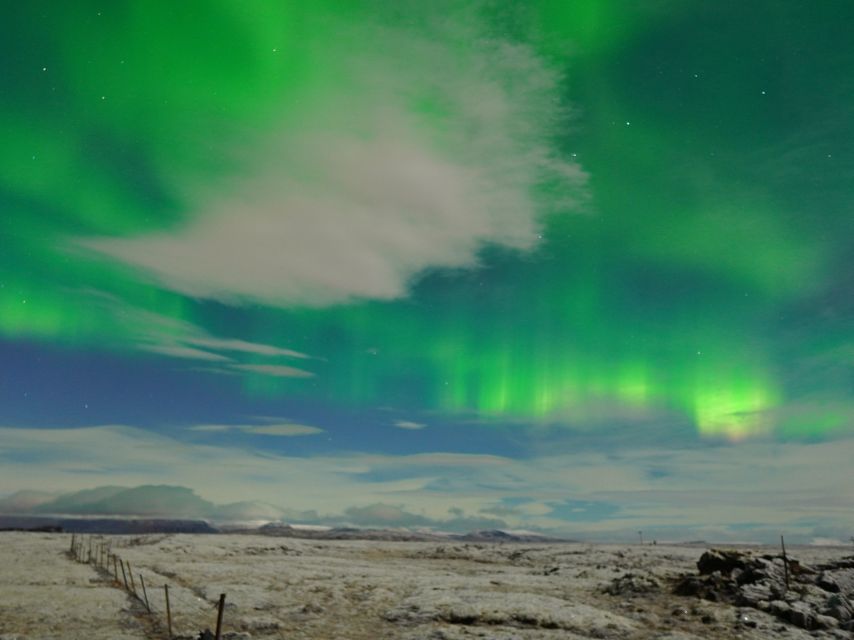 Reykjavik: Northern Lights Tour w/Pro Photos - Small Group - Hot chocolate, gingerbread, and staying warm
