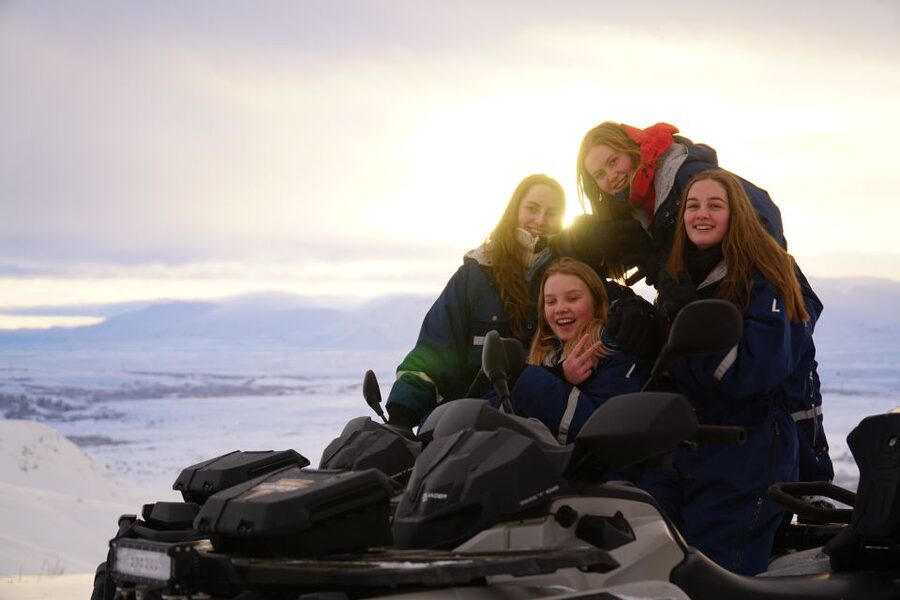 Reykjavik Quad Bike Twin Peaks Tour - The first hour: learning the ATV beside Hafravatn
