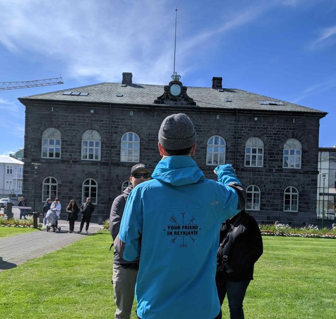Reykjavik: Sightseeing Walking Tour with a Viking - Harpa Concert Hall: Reykjavik’s modern showpiece