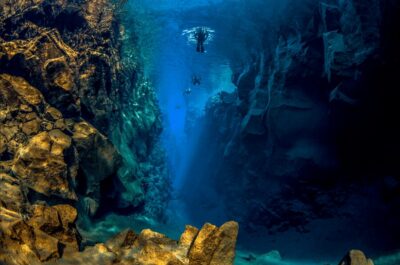 Silfra Fissure Snorkeling between Two Continents