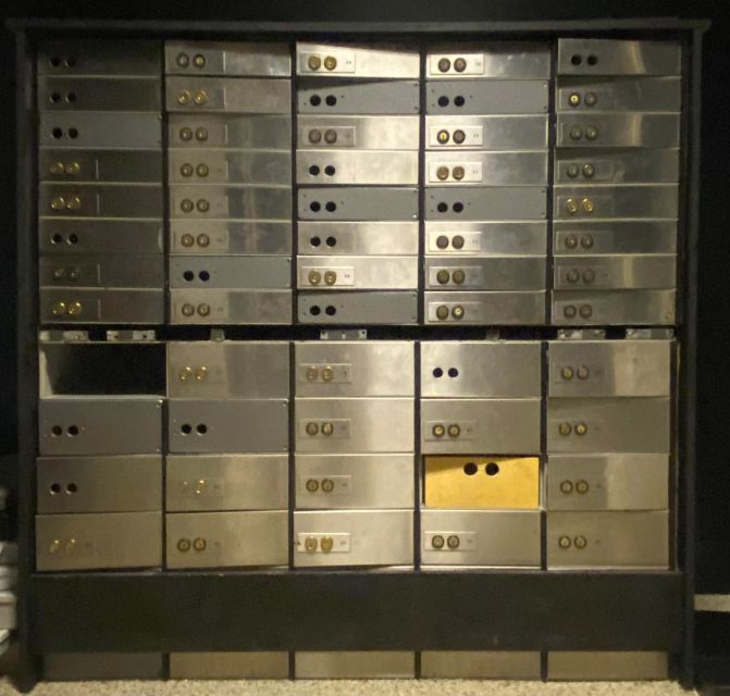 Reykjavik: The Bank Heist Escape Room Experience - Searching the Safety Deposit Boxes