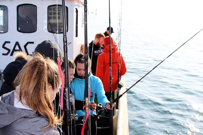 Reykjavik: Traditional Sea Fishing with BBQ Feast - Leaving Reykjavik’s old harbor