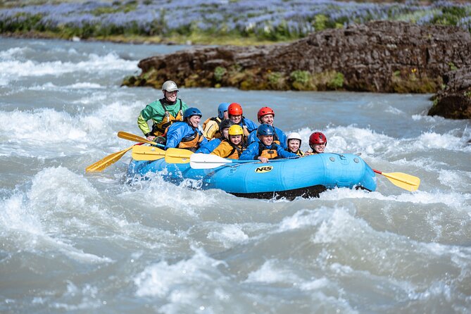 River Rafting on the Golden Circle - The safety talk and first paddle