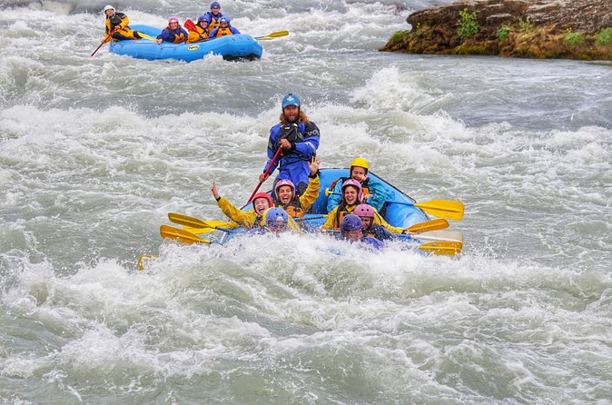 River Rafting on the Golden Circle - What the Class II rapids feel like