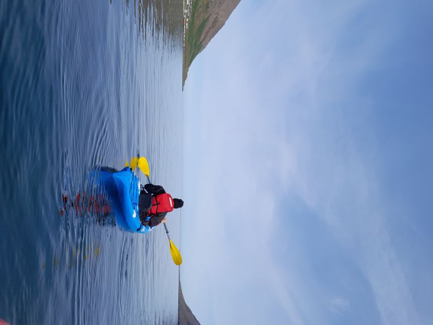 Siglufjörður / Siglufjordur: Private Guided kayak tour. - Paddling Through the Fjord