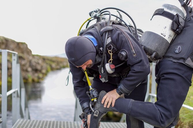 Silfra: Diving Between Tectonic Plates and Pick Up from Reykjavik - The certification and health rules matter