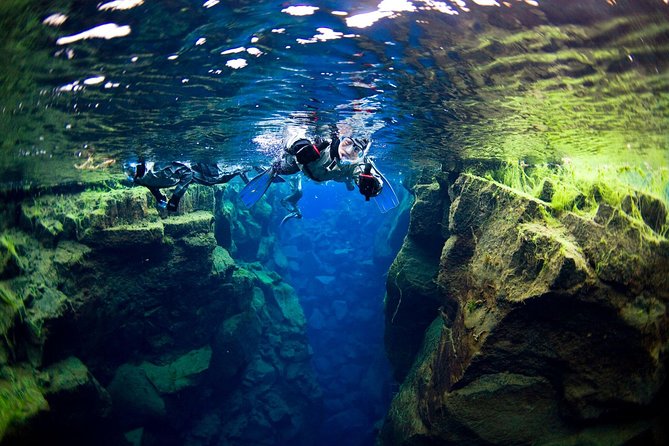 Silfra Fissure Snorkeling From Reykjavík - Free Underwater Photos - Getting Into the Dry Suit Is the Hard Part