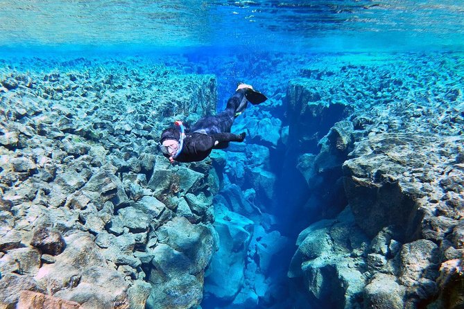 Silfra Wetsuit Snorkeling Tour with Underwater Photos - From Reykjavik - What $189 buys you