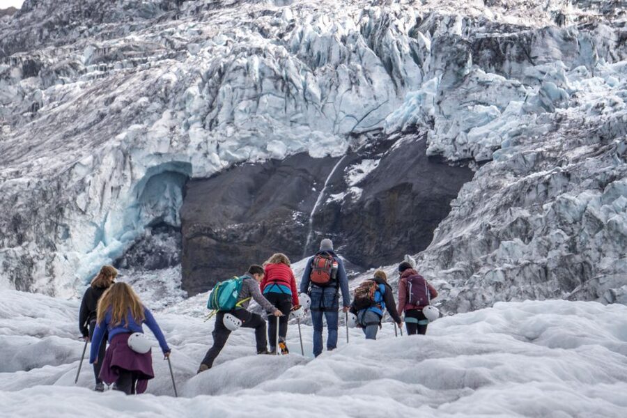 Skaftafell: Extra Small Group Glacier Adventure - The first steps on the glacier