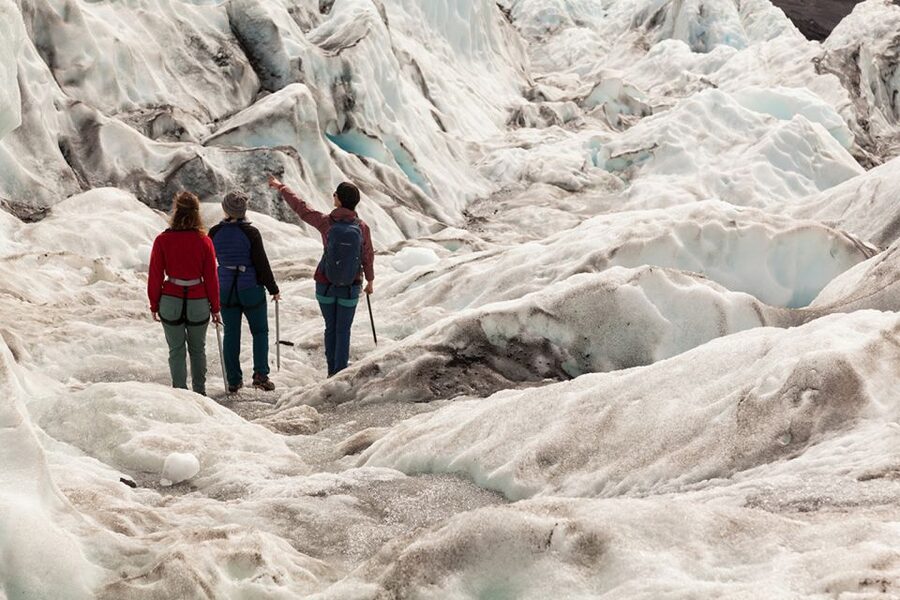 Skaftafell: Extra-Small Group Glacier Hike - Crampons, briefing, and the first steps on ice