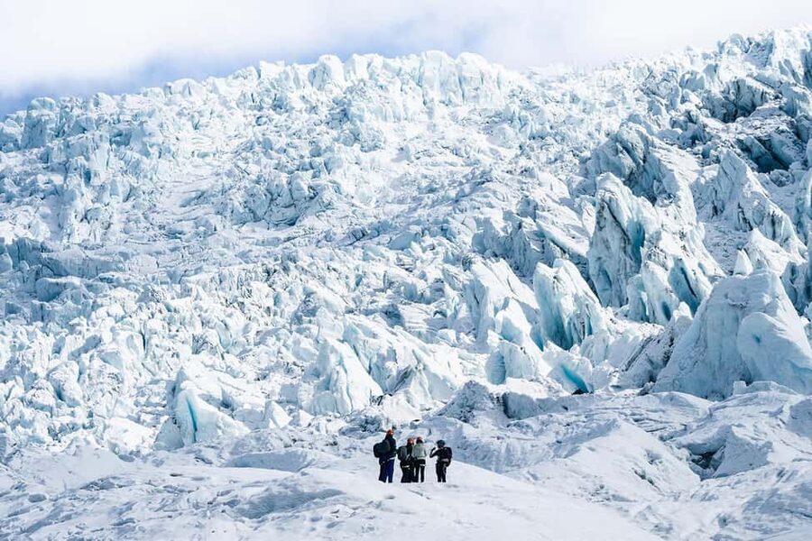 Skaftafell: Glacier Hike & Ice Climbing Adventure - Learning to climb the ice