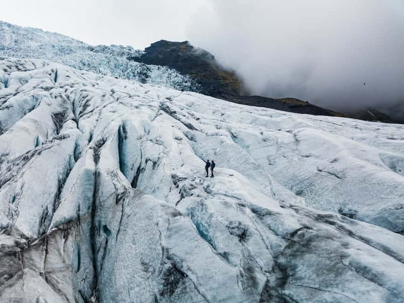 Skaftafell: Half-Day Vatnajökull National Park Glacier Hike - Reaching the high viewpoint above the valley