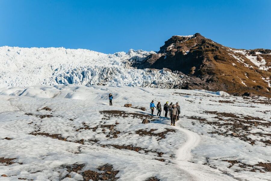 Skaftafell National Park: Falljokull Glacier Easy Hike - Guides, group care, and pace