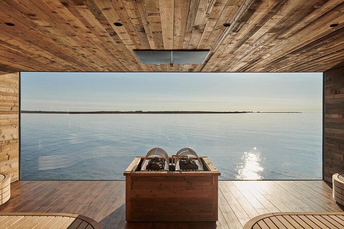 Sky Lagoon Entrance Ticket Including 7-Step Ritual - The lagoon and its North Atlantic outlook