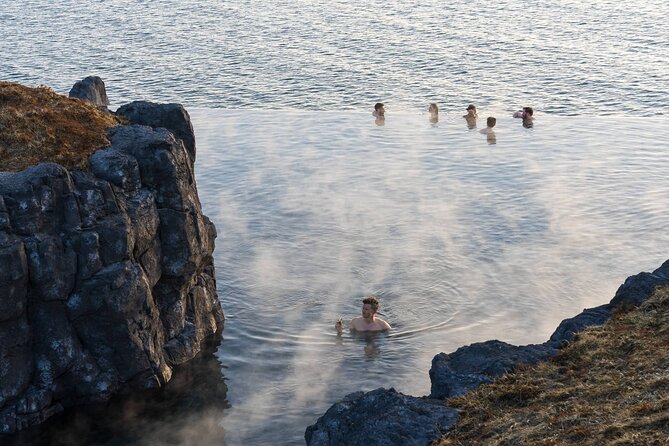 Sky Lagoon Ticket with 7-Step Ritual and Transfers from Reykjavik - The swim-up bar, cafe, and extra costs
