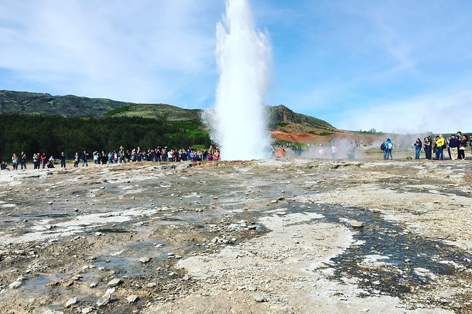 Small-group Golden Circle Classic Tour from Reykjavik - Geysir and Strokkur: a reliable geothermal show
