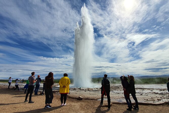 Small-Group Golden Circle, Sky Lagoon with Ticket & Kerid Crater - Sky Lagoon: the payoff after a cold day outdoors