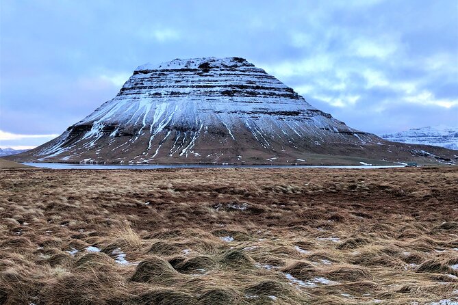 Snaefellsnes, Mt. Kirkjufell & Black Sand Beach Small-Group Tour - Lóndrangar and the Rock Towers at Sea