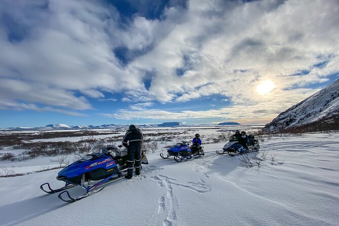Snowmobile Tour by Lake Mývatn - What the one-hour route gives you