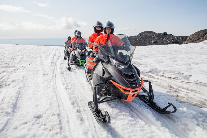 Snowmobiling Experience on Mýrdalsjökull Glacier - The base camp near Vík