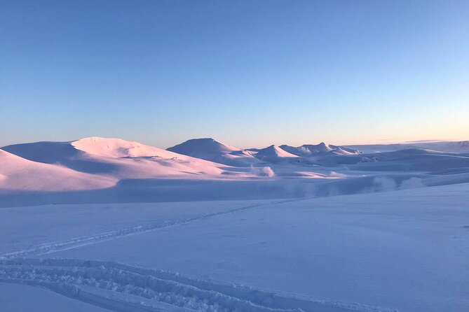 Snowmobiling on Eyjafjallajökull - Starting at Brú Base Camp near Seljalandsfoss