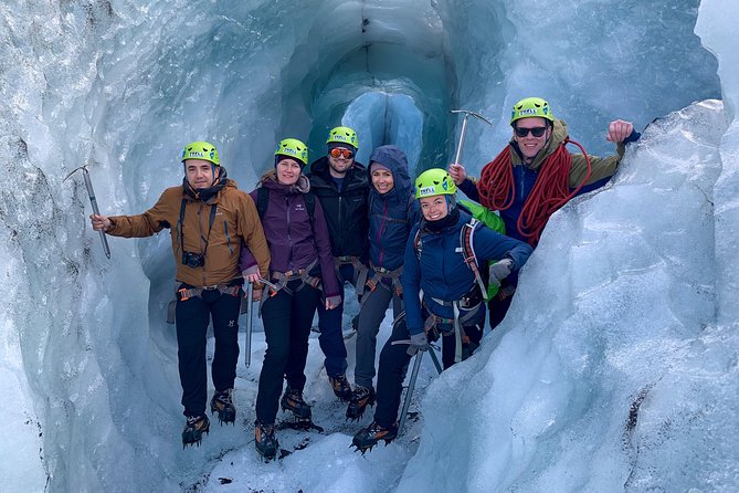 Solheimajokull Glacier 3-Hour Small-Group Hike - Walking on the glacier with crampons