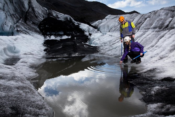 Sólheimajökull Glacier Hike - Small Group Blue Ice Adventure - The walk beside the glacier lagoon