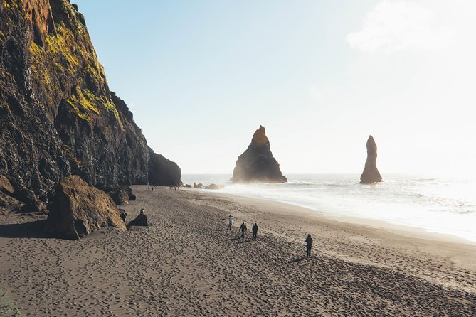 South Coast Day Tour Black Sand Beach & Waterfalls from Reykjavik - Solheimajokull: close to the ice without a glacier hike