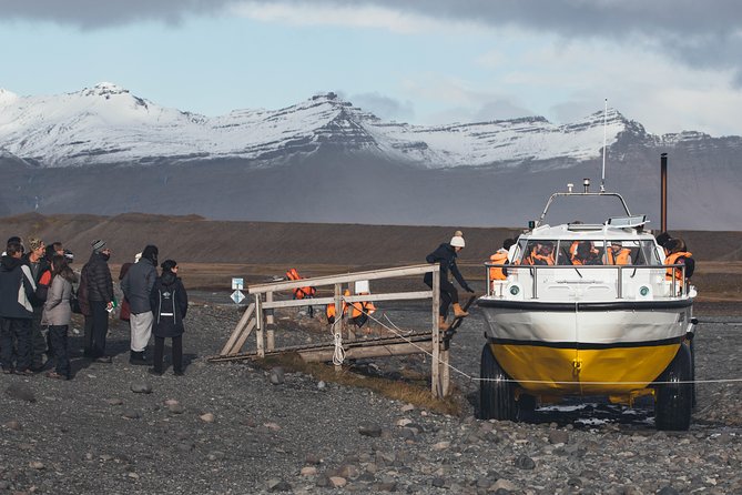 South Coast, Diamond Beach and Glacier Lagoon Day Tour - Vík, black sand, and a practical meal stop