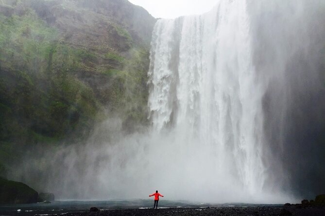 South Coast of Iceland and Glacier Walk PRIVATE TOUR - Reynisfjara: black sand and serious Atlantic water