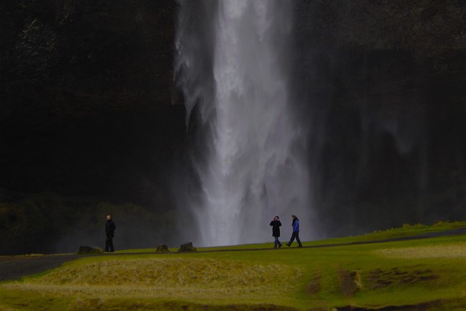 South Coast of Iceland Day Tour - PRIVATE TOUR - Skógafoss brings scale and spray