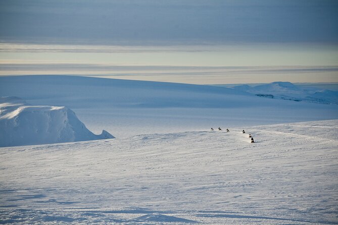 Super Jeep Golden Circle & Snowmobile on Glacier from Reykjavik - Gullfoss: a powerful waterfall in a glacial gorge