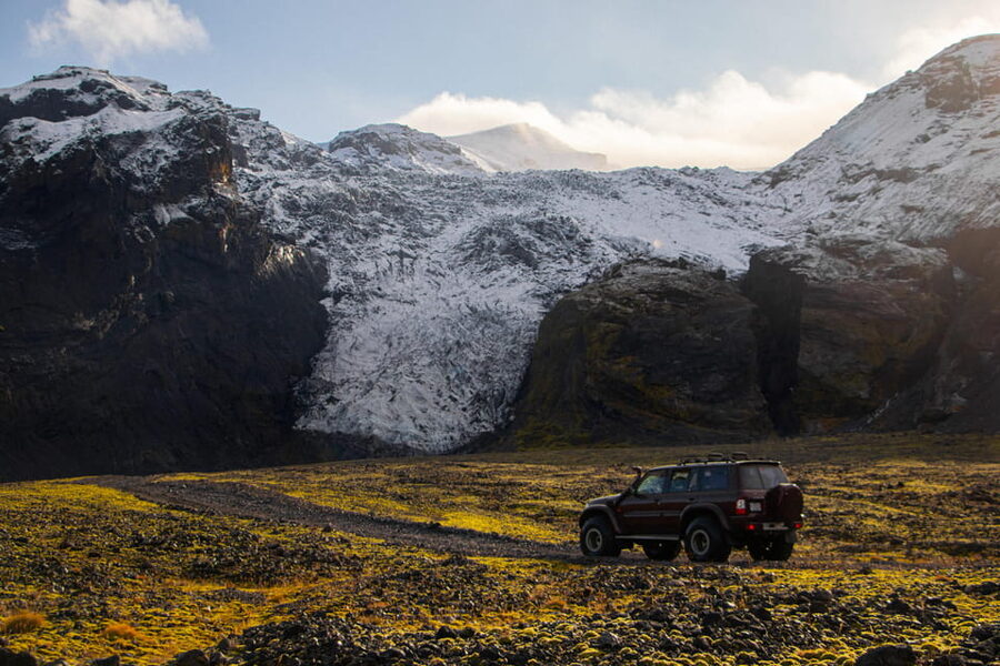 Super Jeep Private tour in Þórsmörk - River crossings are part of the attraction