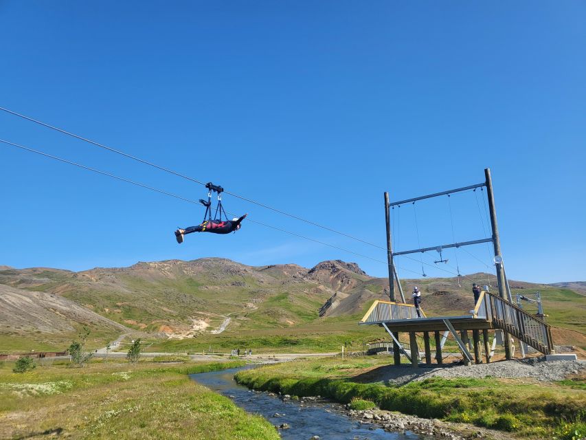 The Falcon : Superman ride with Mega Zipline Iceland - How the 50-minute schedule works
